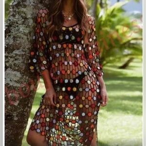 Limited Edition Zara Crochet/Beaded Cover Up